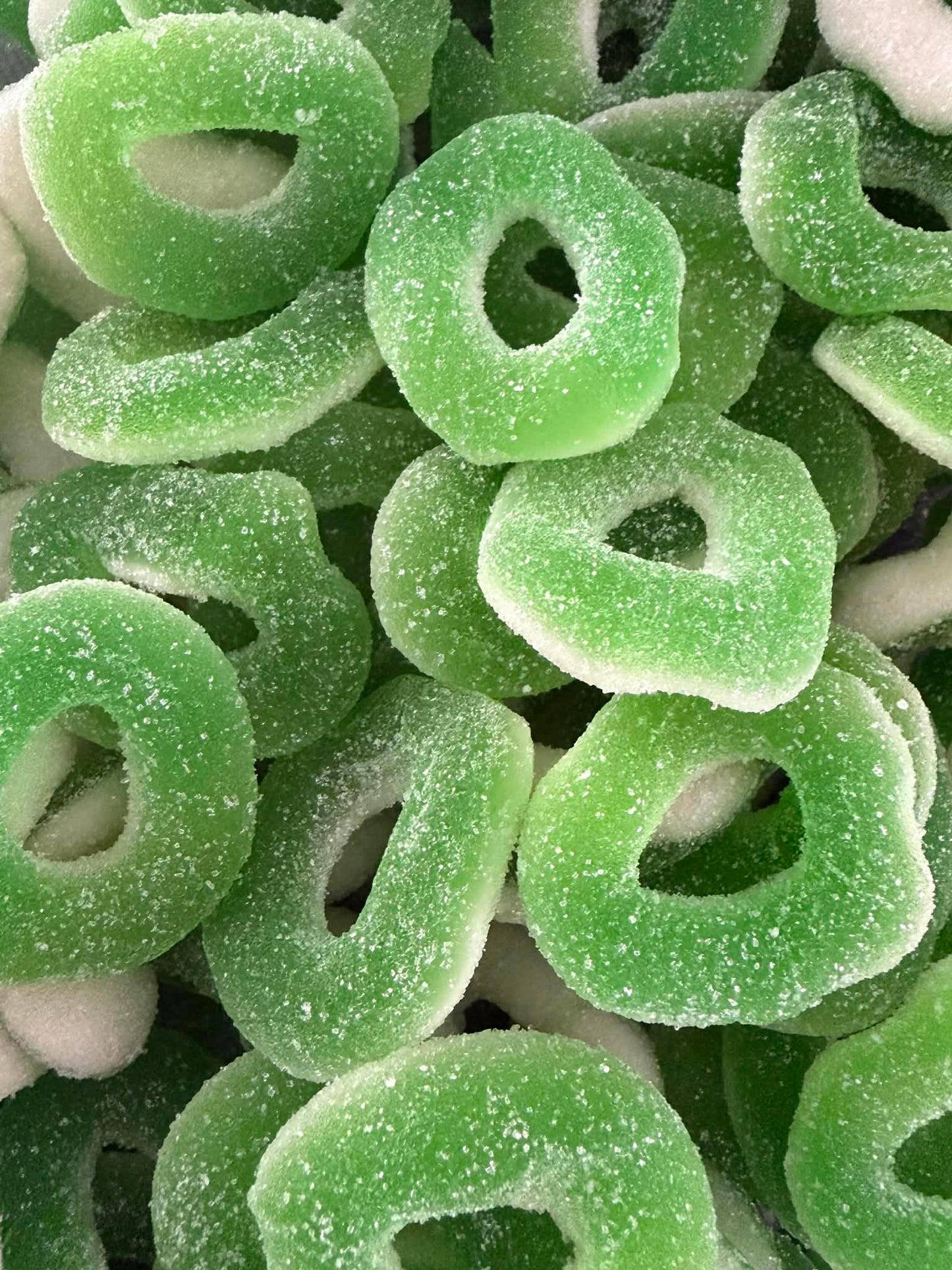 Anneaux sucrés pomme