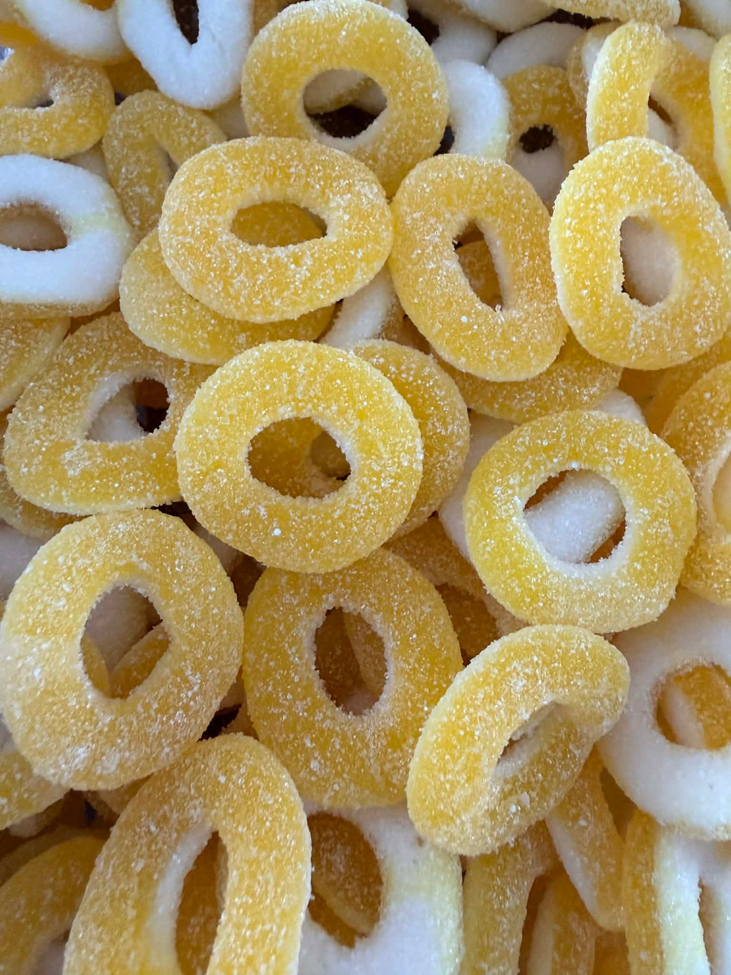 Anneaux sucrés banane